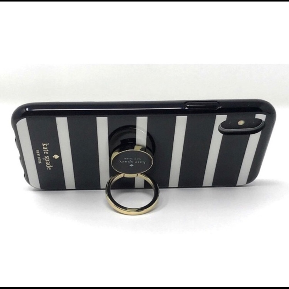NWT Kate spade ring and stripe iPhone XS Max case - Picture 2 of 8